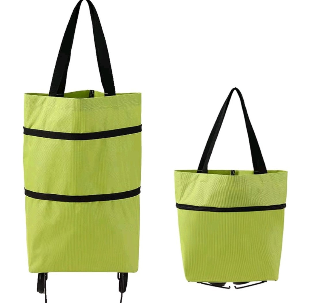 🛒 Le chariot pliable qui vous simplifie chaque déplacement.