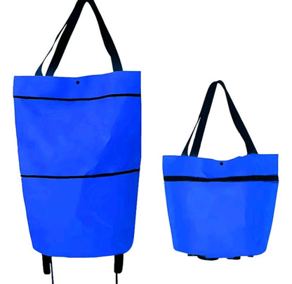 🛒 Le chariot pliable qui vous simplifie chaque déplacement.