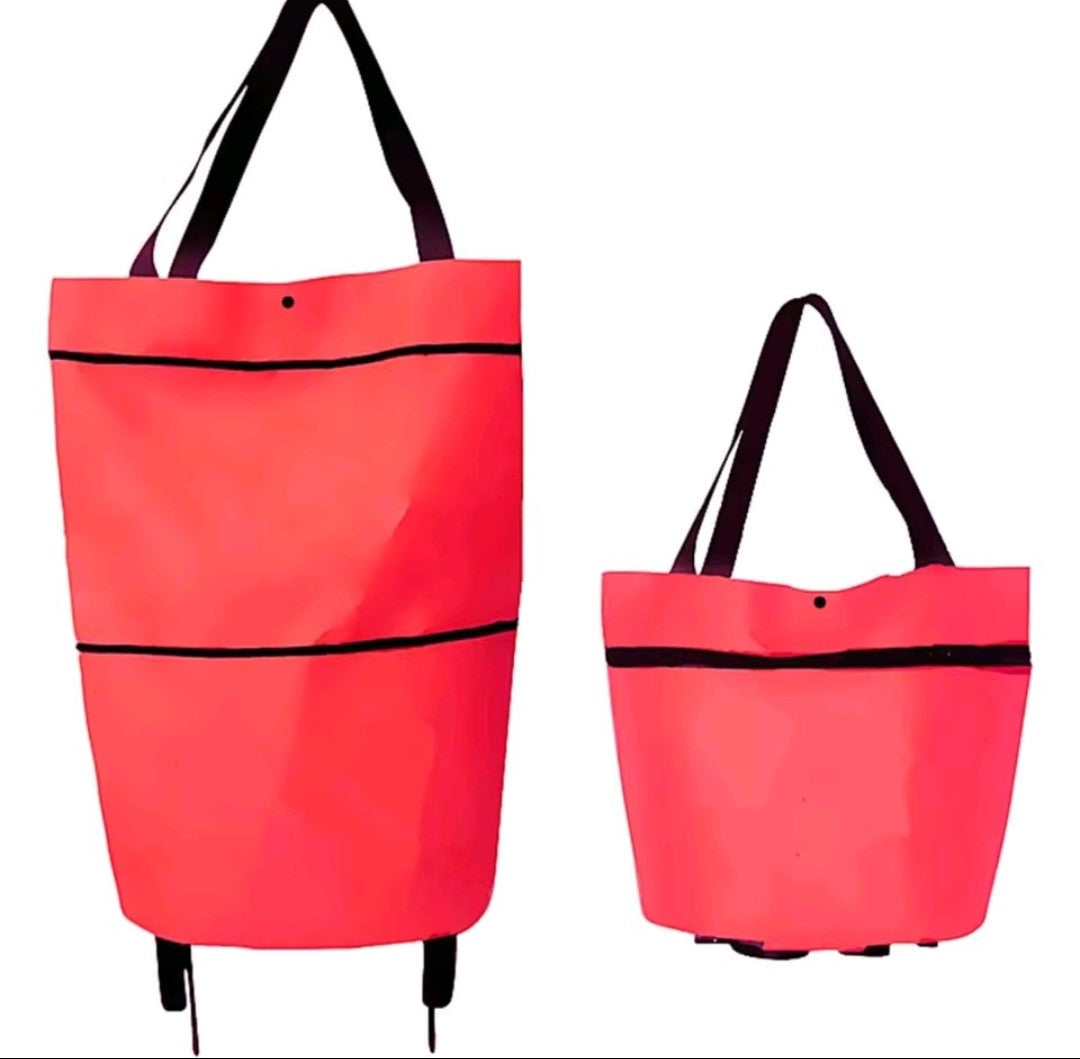 🛒 Le chariot pliable qui vous simplifie chaque déplacement.
