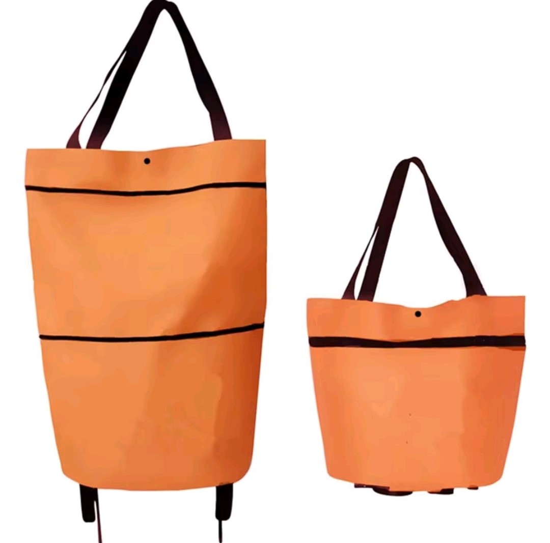 🛒 Le chariot pliable qui vous simplifie chaque déplacement.